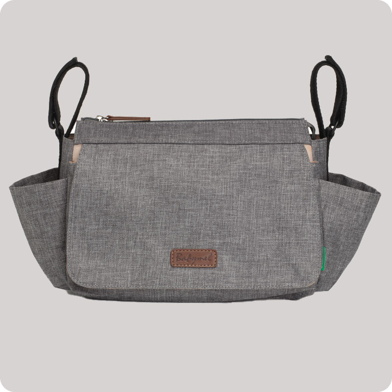 Babymel Stroller Organiser - Eco Grey