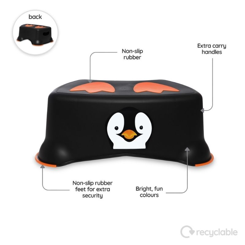 My Little Step Stool - Penguin