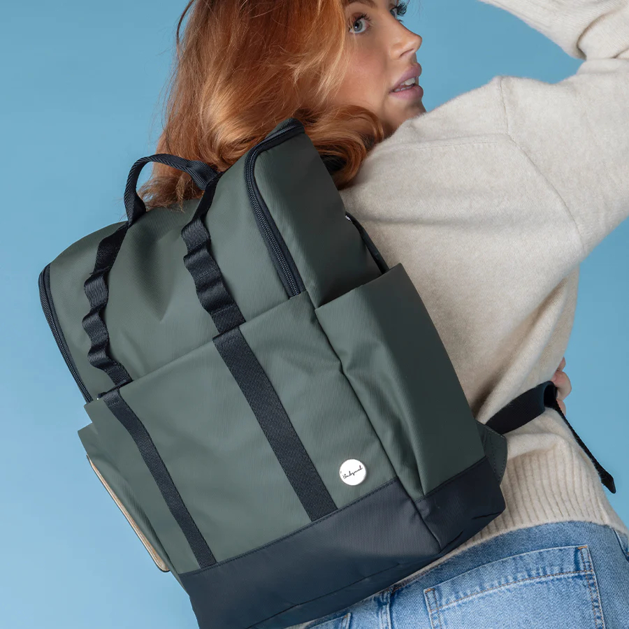 Babymel Finn Backpack | Changing Bag Olive