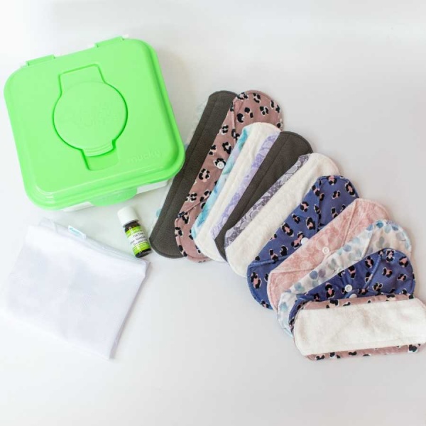 Luxury Reusable Sanitary Pads - super absorbent, eco friendly