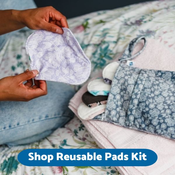 5 steps to wash and reuse cloth pads during periods